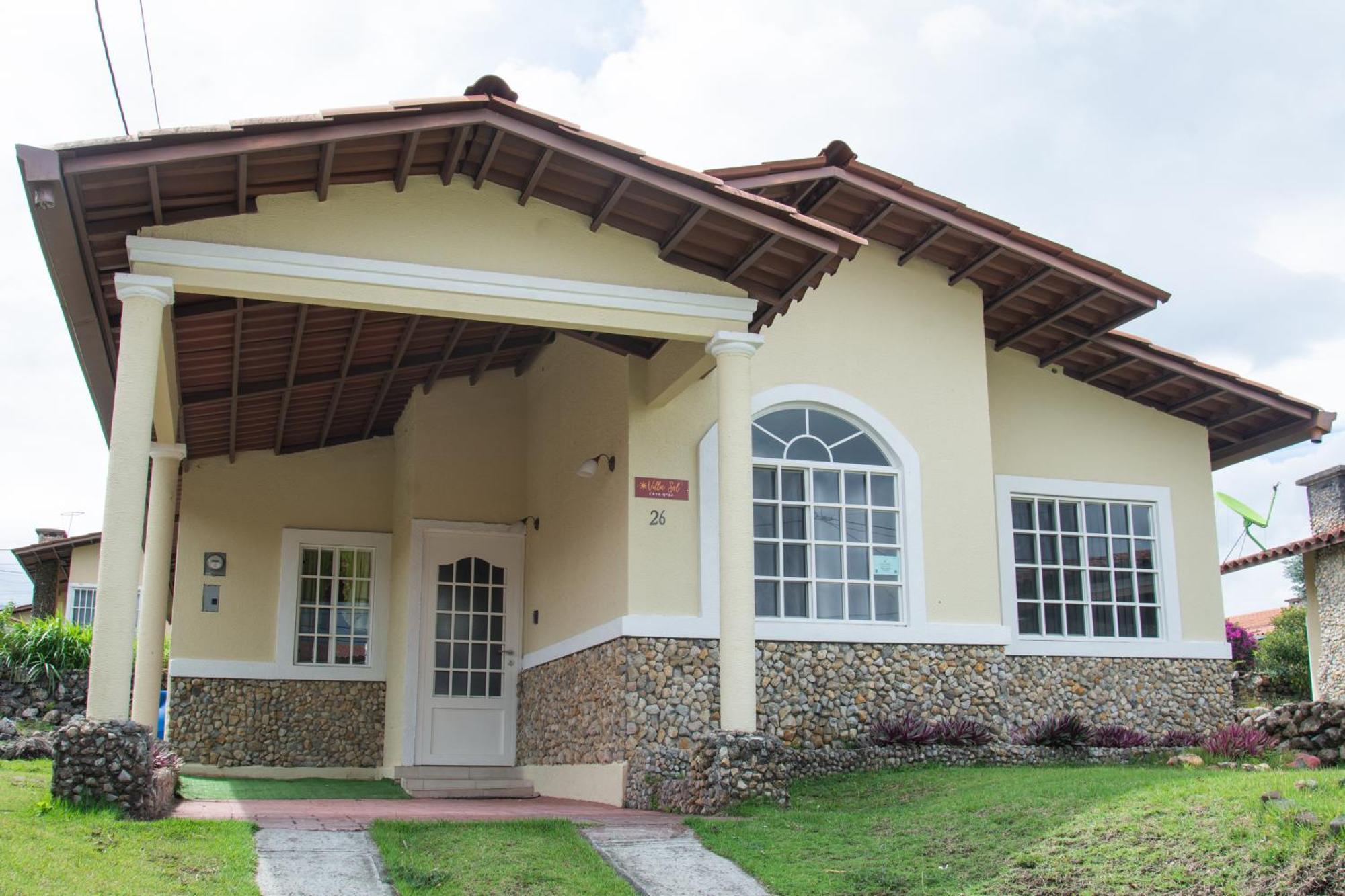 Casa Estilo Cabana “Villa Sol” En Alto Boquete Exterior foto